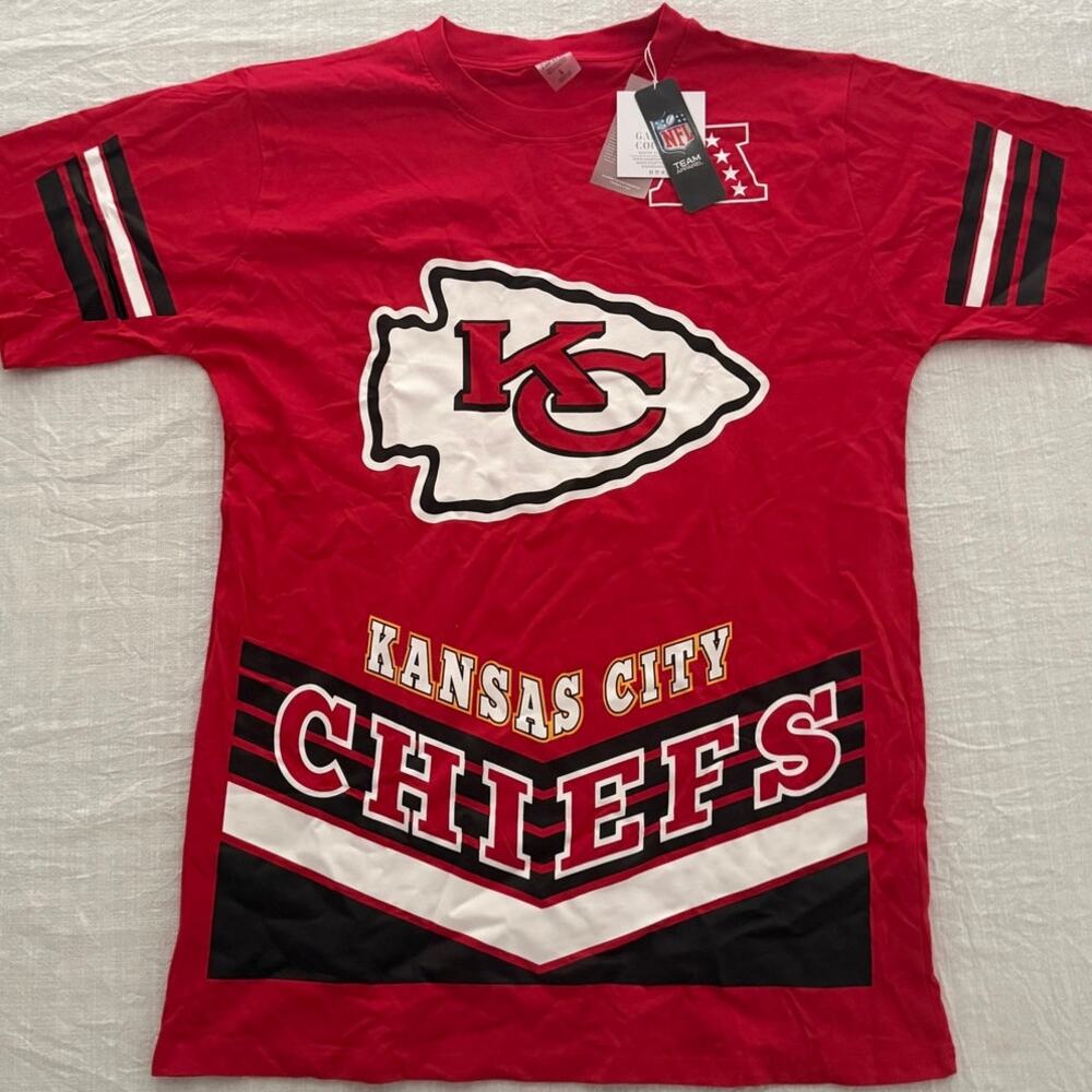 NFL Kansas City Chiefs NWT | Women's Couture Red KC T-Shirt Dress | Large